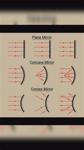 About plane mirror, concave mirror, convex mirror 🪞 #class10#cbse#physics