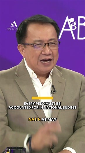Every Peso Must Be Accounted For in National Budget