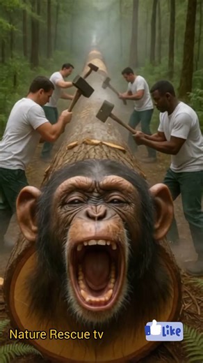 Forest Workers and the Monkey’s Secret" #bighornsheep #wildliferescue #animals