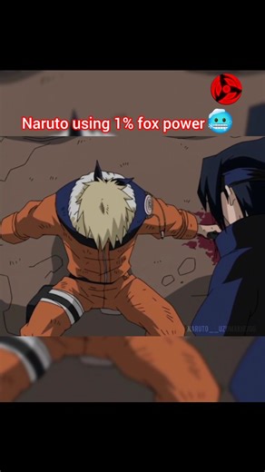 Naruto using 1% fox power 🥶 . . . . . #kurama #naruto #anime #narutoshippuden #sasuke #boruto #narutouzumaki #kakashi #minato #manga #sakura #konoha #hokage #yuyuhakusho #sasukeuchiha #itachi | Anima Wold