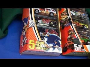Nintendo vs Sega Matchbox 5-Packs