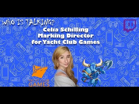 WhoIsTalking? Celia Schilling (Yacht club games)!!