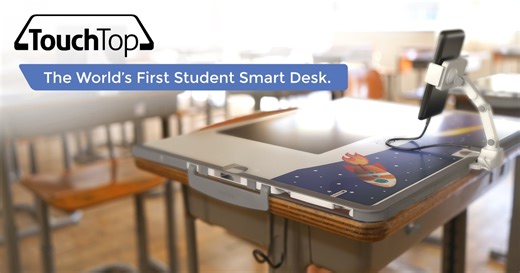 TouchTop: Modular smart desk overlay for schools by AppTouch Technologies - Indiegogo