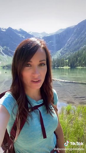 Avalanche Lake, Glacier NP, 5.9 mile hike #naturetiktok #roadtrip #weekendvibes #summer #hiddengem