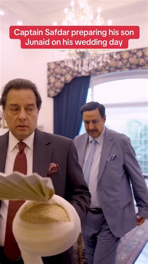 Captain Safdar Helps Junaid Prepare for His Wedding Day