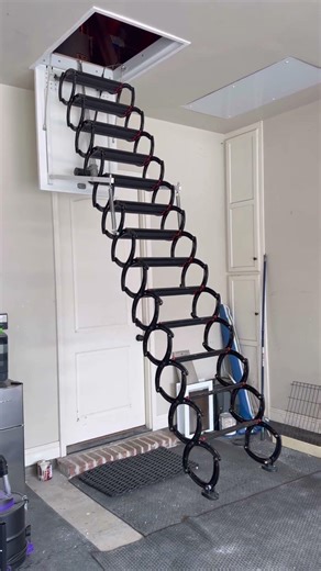 Electric Attic Ladder Installation