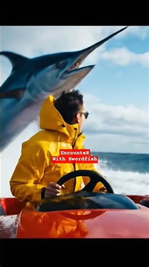 #encounter with #swordfish in #ocean