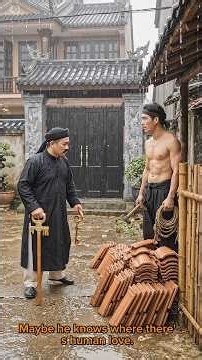 Nhà Giàu Khóa Cổng Đuổi Người Trú Bão, Sáng Ra Mái Ngói Nằm Bên Nhà Nghèo