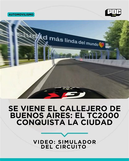 Pasta de Campeón on Instagram: "🏁 La capital del país se prepara para un fin de semana histórico. El 14 y 15 de marzo, el sur de la Ciudad será escenario del Gran Premio Ciudad de Buenos Aires – YPF INFINIA TURBOCLEAN, con el regreso del circuito callejero del TC2000 después de 13 años. 📍 El trazado tendrá 2.509 metros sobre Av. General Roca, Escalada y un sector del Parque de la Ciudad. 🚀 En la recta principal de 952 metros, los autos podrían alcanzar casi 250 km/h. 👏 No será solo una carr