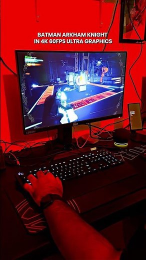 Batman Arkham Knight 4K 60FPS Ultra Graphics #shorts #batman #gaming