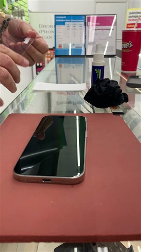 iphone 16 pro screen protector replacement