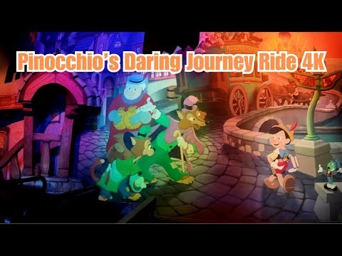 Pinocchio’s Daring Journey Ride 4K | Full Disneyland POV 2025 | Fantasyland Classic