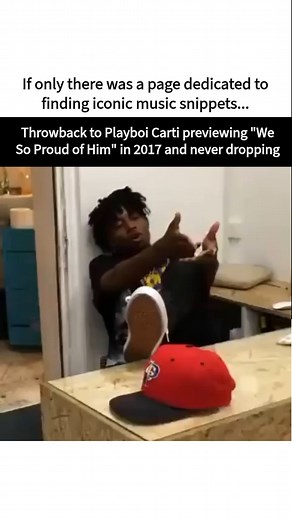 @SNIPPET on Instagram: "carti best snippet ever … real 1s remember dis fasho #playboicarti #kingvamp #rapmusic #snippet"