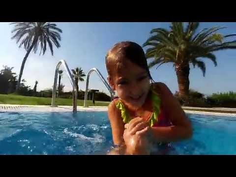 Enjoying the pool at Akra Barut Hotel in November, underwater shots, fun vlog video