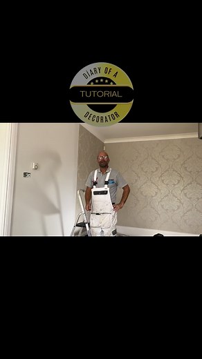 A guide for apprentices or anyone just beginning their wallpapering journey. This tutorial focuses on using paste-the-wall wallpaper. If you have any questions, feel free to drop them in the comments. #diaryofadecorator #decorators #decorator #tutorials #apprenticeship | Diary of a Decorator