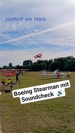 Jeder Start ein Knaller • Boeing Stearman E75 • Bj. 1942, 450 PS, 16 Liter Hubraum