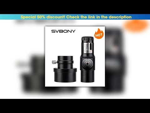 Slide SVBONY Telescope Red Laser Collimator Adjustable for Newtonian Reflector Telescope and SCT SV