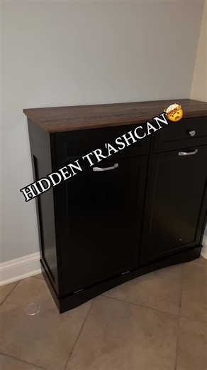Innovative Kitchen Trash Can Cabinet for Organized Spaces