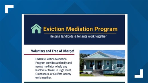 Eviction: Mediation program helps landlords & tenants in Guilford County, Greensboro & High Point