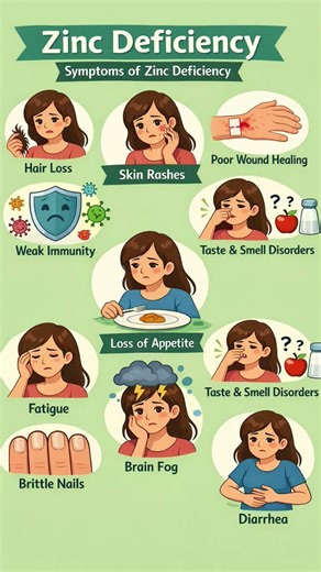 This might be the reason for Brittle nails 💅 #healthtips #zinc