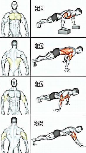 "Best Push-Up Variations for Maximum Muscle Growth | Chest, Back, Arms & Triceps Workout"