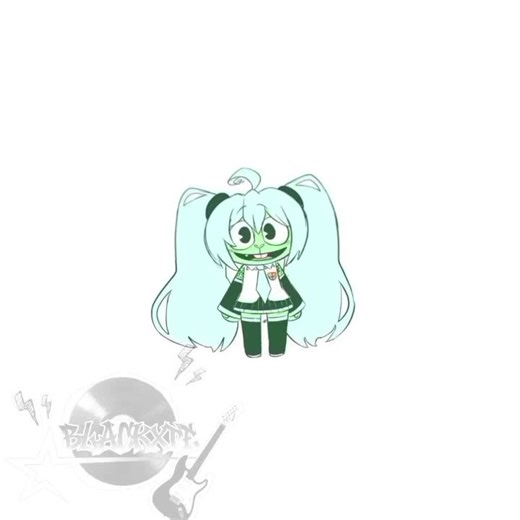 Hatsune Flippy 💚🩵✨ || REMAKE (FINALLY MY PHONE HAS ADS) || ib: @_YannDrawingღ #flippyhtf #happytreefriends