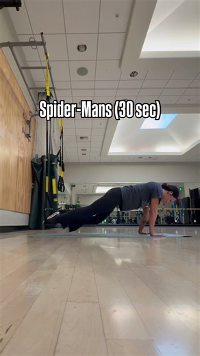 TRX core workout. Your abs will be BURNING after 3 rounds of this plank circuit! 💪