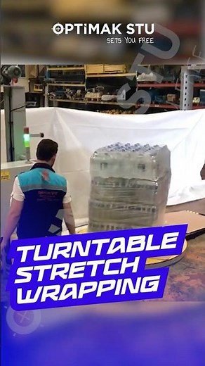 Turntable Stretch Wrapping | Fast & Reliable Pallet Wrapping