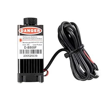 Comgrow 12/24V Blue Violet Laser Engraving Laser Head Kits for Ender 3 / Ender 3 Pro/Ender 5 / Ender 5 Pro 3D Printer