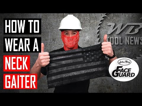 How to Wear a Neck Gaiter | John Boy Face Guard