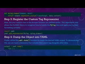 How to Dump Objects into YAML Without Quotes Using Python