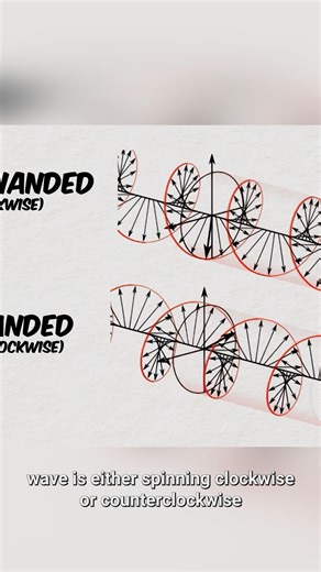 How does light spin without spinning? ⚡​ #experiment #science #physics #light #spin #reels | The Action Lab