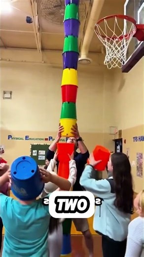 One Wrong Move and It All Falls 😳 | Ultimate Balance Challenge #viral #shorts #hearttouching #edit