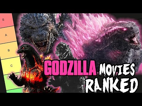 Every Godzilla Movie Ranked Best to Worst with Godzilla x Kong: The New Empire | Godzilla Tier List
