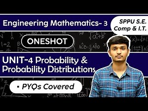 M3 | Unit 4 | Probability & Probability Distributions | SPPU S.E. Comp & I.T. | ONESHOT