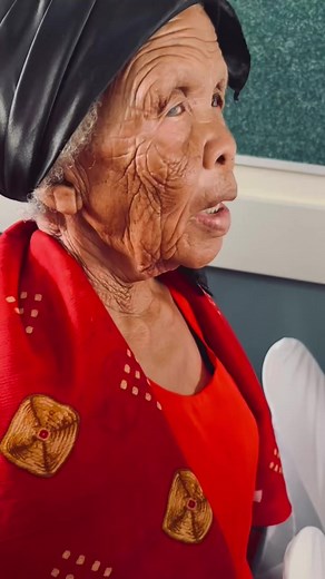 Grandmother Sings Namibian National Anthem with Pride
