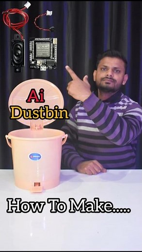 Ai Based Smart Dustbin, Amazing Science Project, New Science Project