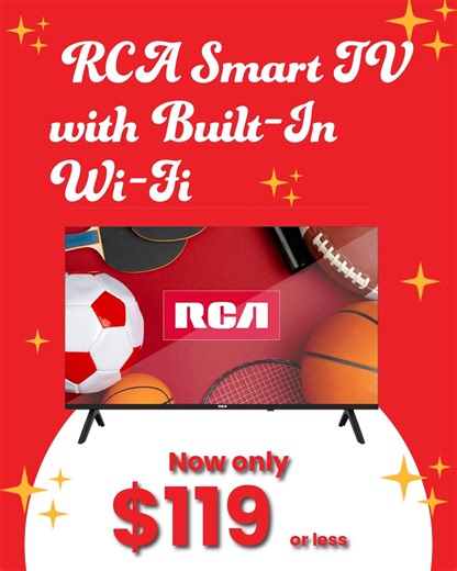 If you’re looking for a solid TV without overpaying, this is the one people keep grabbing. This 43" RCA Roku Smart TV is easy to use, streams everything, and fits perfectly in bedrooms, apartments, dorms, or secondary spaces. No extra features you won’t use — just a clean picture and simple setup. ✔ Roku built in ✔ Smart streaming made easy ✔ Great size for everyday spaces Shop it here 👉 https://www.abcwarehouse.com/rca-tcle43kan2401 | ABC Warehouse