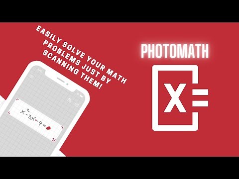 Solve your math problems just by scanning them! (Photomath App)
