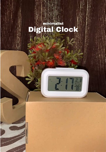 Essential Small Digital Clock for Your Desk