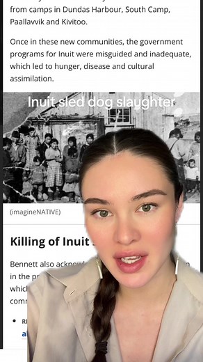 #inuitsleddog #inuit #arctic #history #canadainhistory