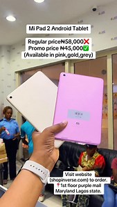 10K views · 1K reactions | New-Year Mega sale! Mi Pad 2 Android...