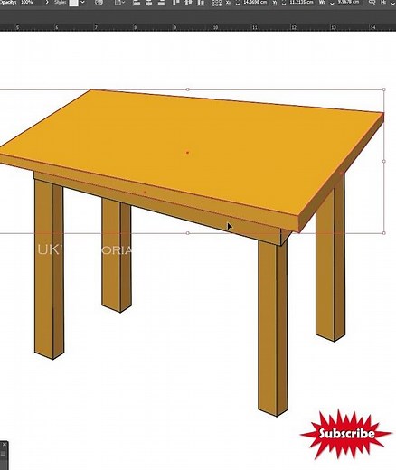 How to draw a Table | Adobe Illustrator Tutorial | The UK's Tutorial