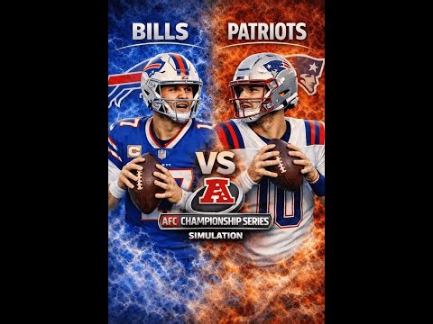 Bills vs Patriots – AFC Championship Simulation | Win or Be Exposed