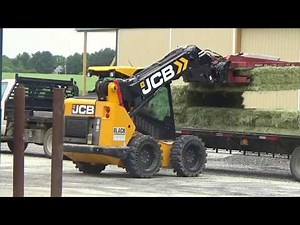 Alfalfa haydryer for small square hay bales