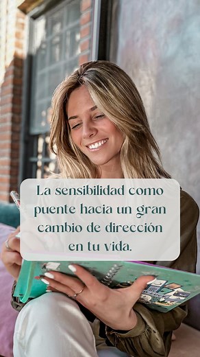 Julieta Ferrario | La sensibilidad como puente hacia un gran cambio de dirección en tu vida. Atravesar el dolor que implica dejar ir una versión tuya que te... | Instagram