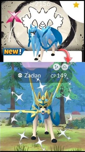 First Ever✨️Shiny BG Crown Zacian Raid in Pokemon Go
