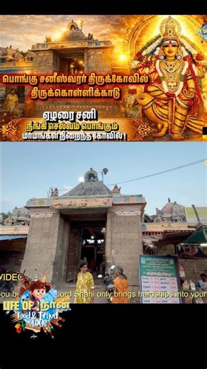 ✨Thirukolikkadu Pongu Saneeswarar | Sani Parigaram Darshan | lifeofnaan vlogs #shorts #shortsfeed