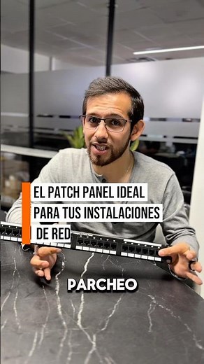 El patch panel ideal para tus instalaciones de red.