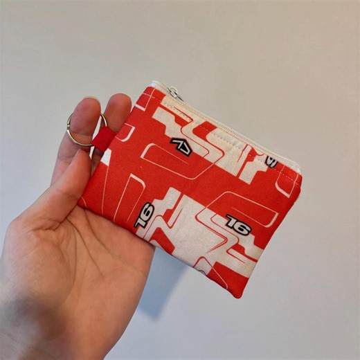 Charles Leclerc Helmet Inspired Keychain Wallet | CL16 Ferrari | Coin Purse Zipper Pouch - Etsy